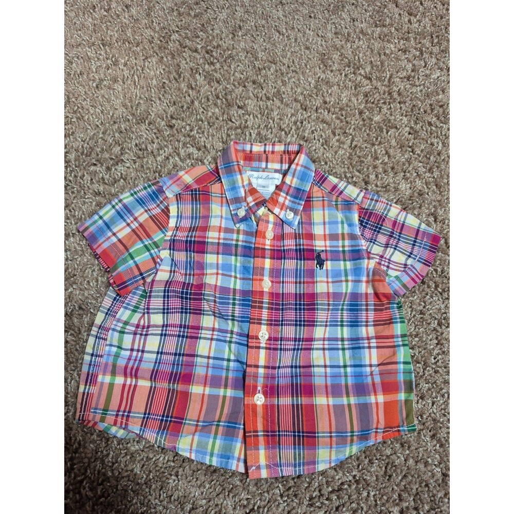 Ralph lauren baby boy shirt size 3 months